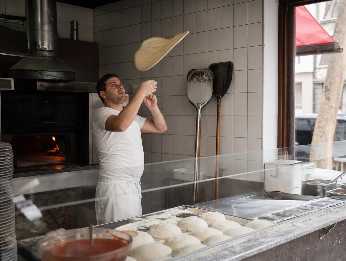 New York Pizza: sfeerbeeld bij new york pizza